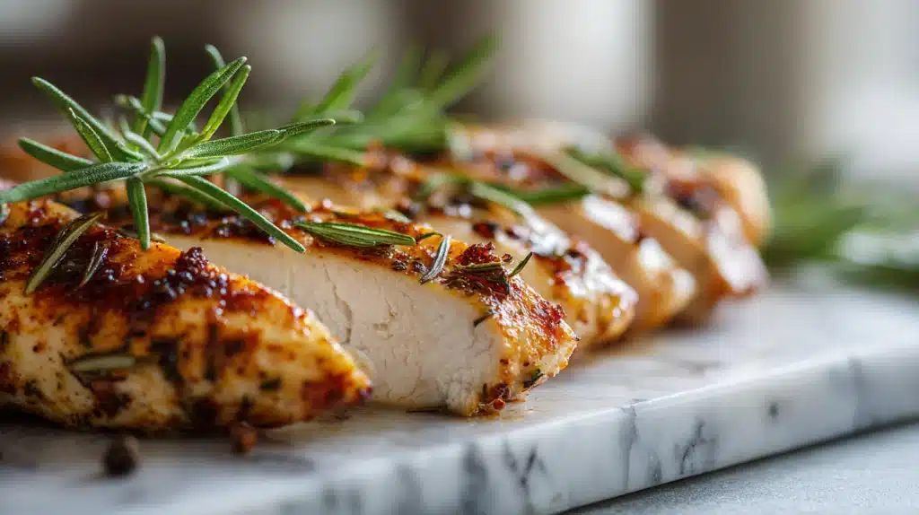 easy Oven Baked Thin-Sliced Chicken Breast