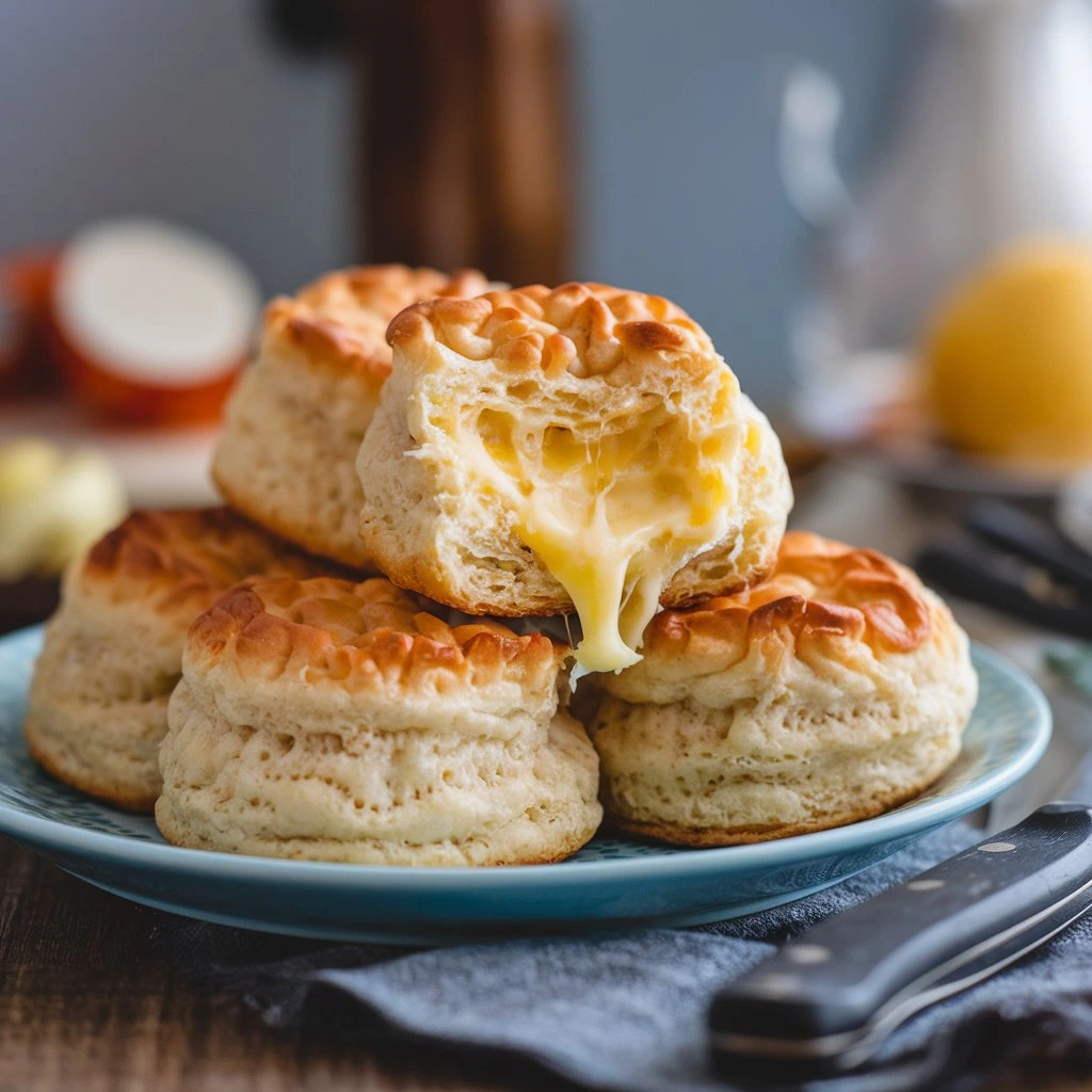 Pillsbury Biscuit Garlic Butter Cheese Bombs