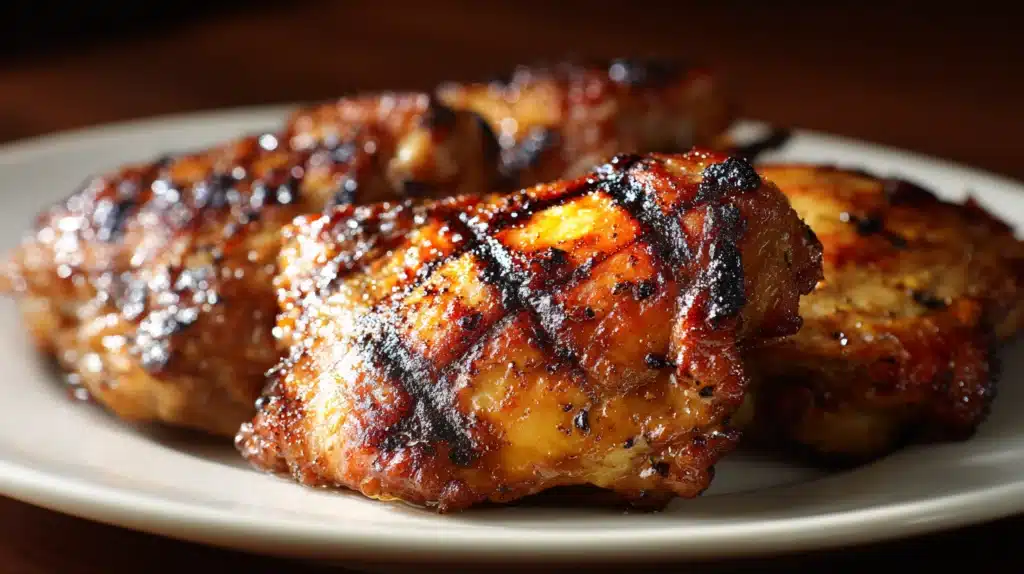 easy Grilled Chicken Thigh