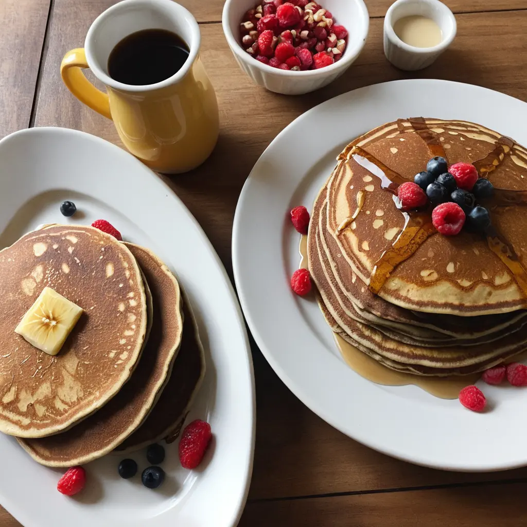 What is the difference between buckwheat pancakes and regular pancakes