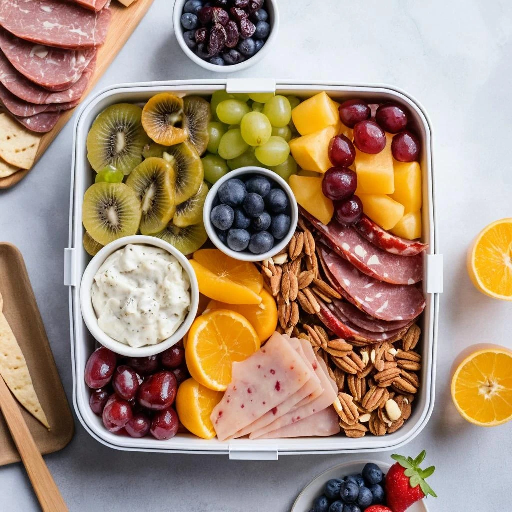 Charcuterie Box Lunch recipe