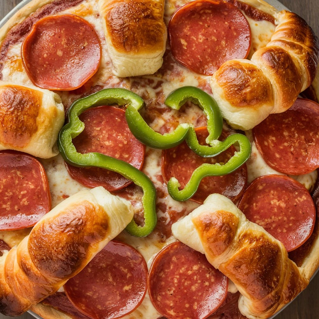 crescent roll pizza