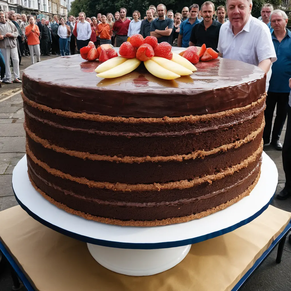 How much did Queen Victoria's wedding cake weigh