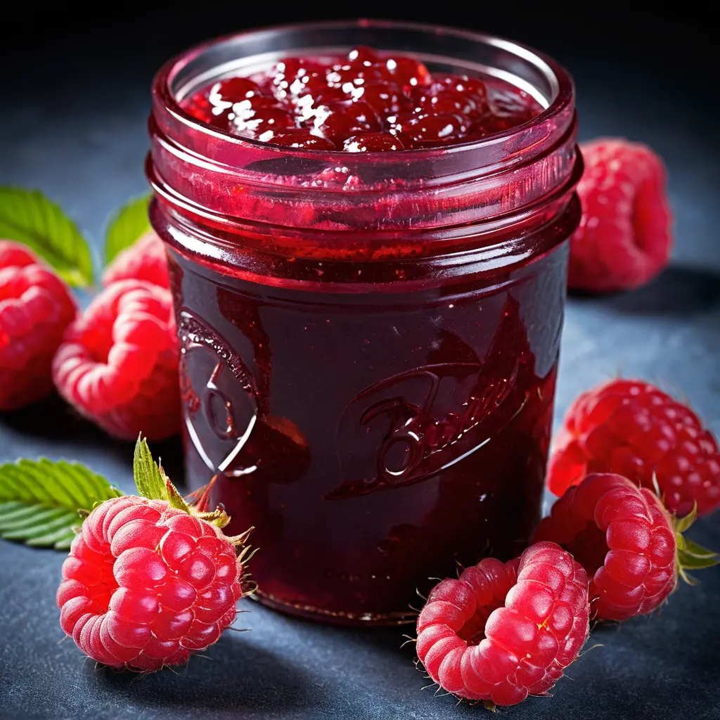 How much liquid pectin to use in raspberry jam