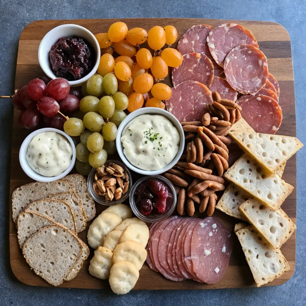 How to pack a charcuterie board for lunch