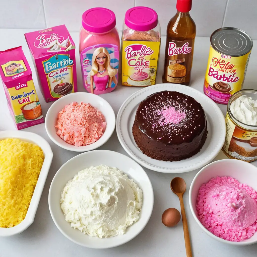 How to make Barbie cake without pan?