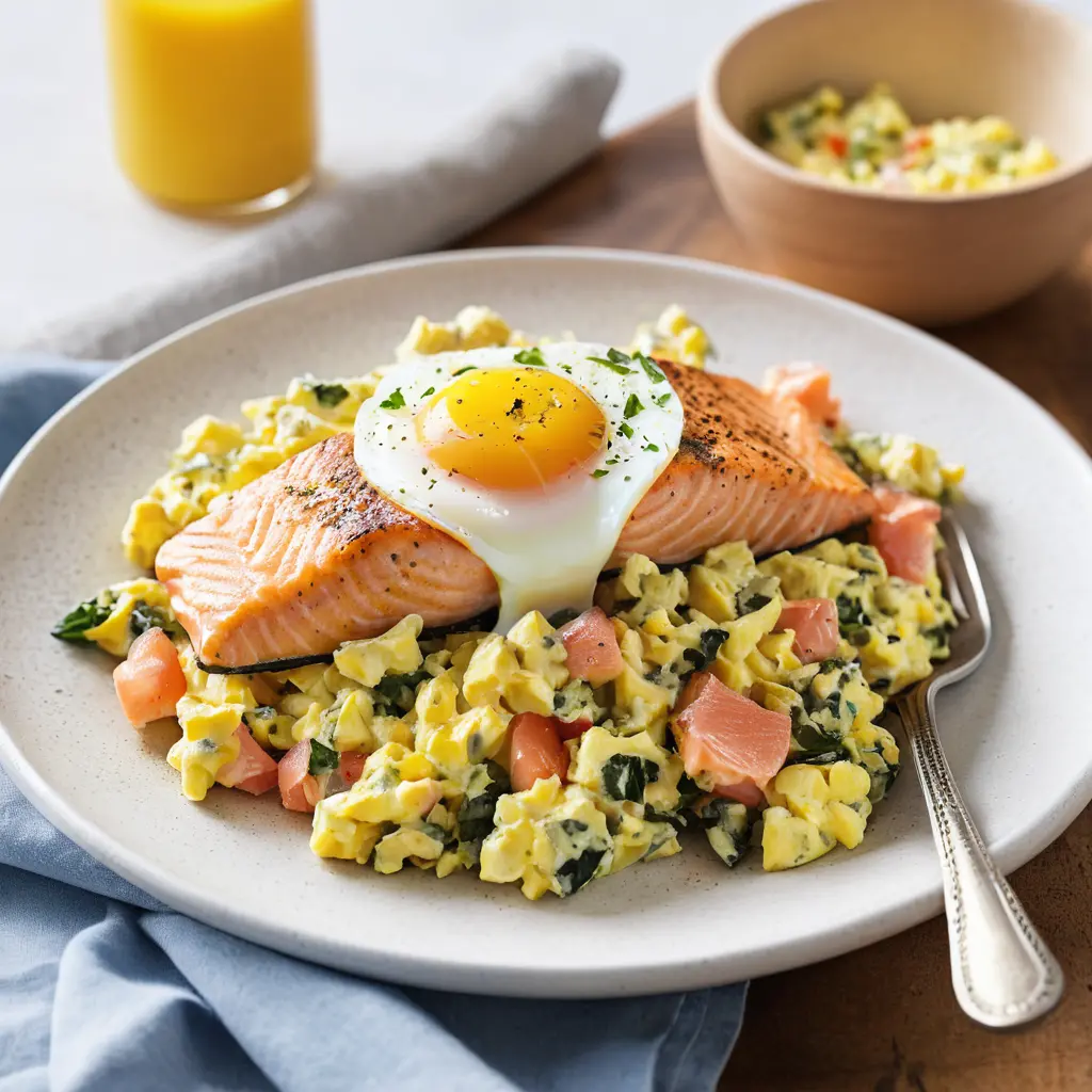 Is it okay to eat salmon with eggs