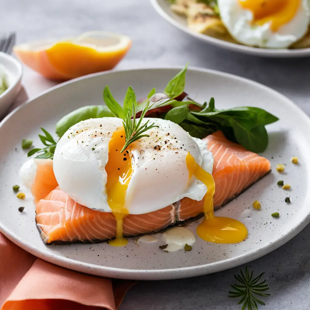 Is it okay to eat salmon with eggs