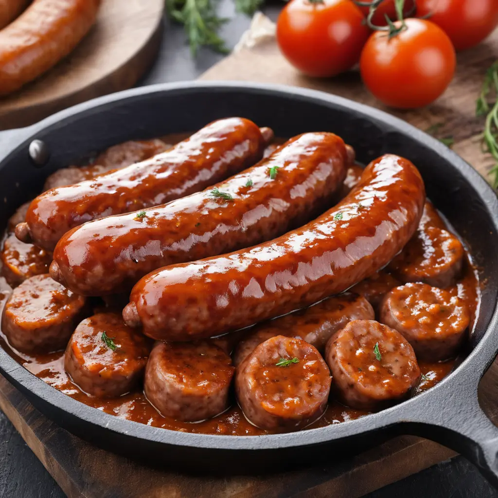 What sauce goes best with sausage