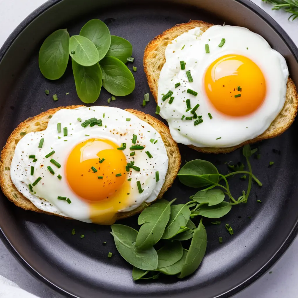 air fryer poached eggs