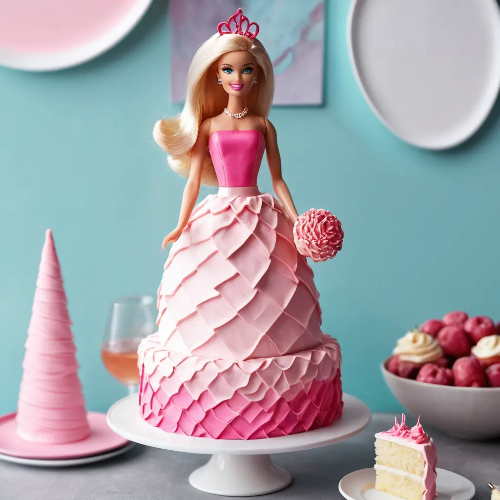 barbie cake