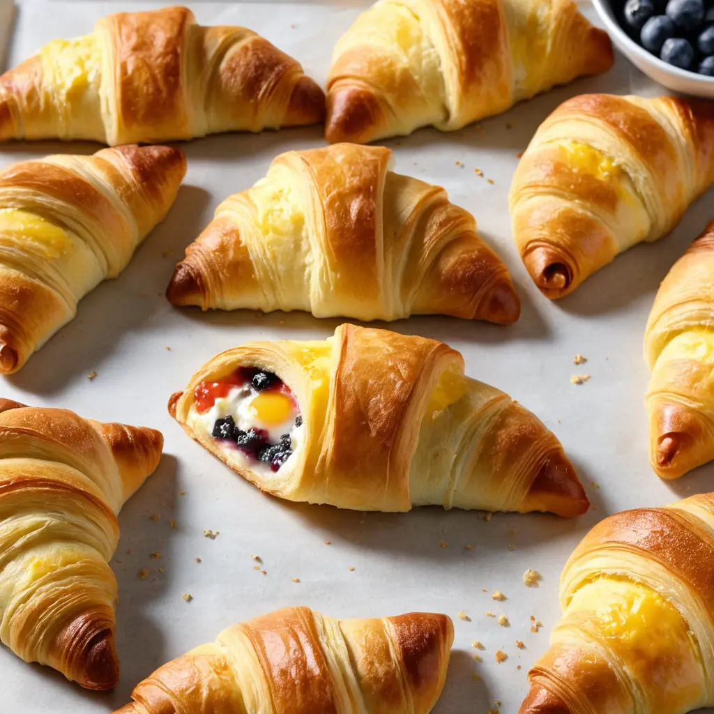 breakfast recipes using crescent rolls