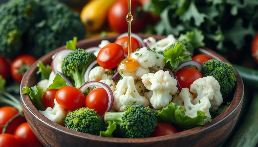 broccoli cauliflower salad recipe