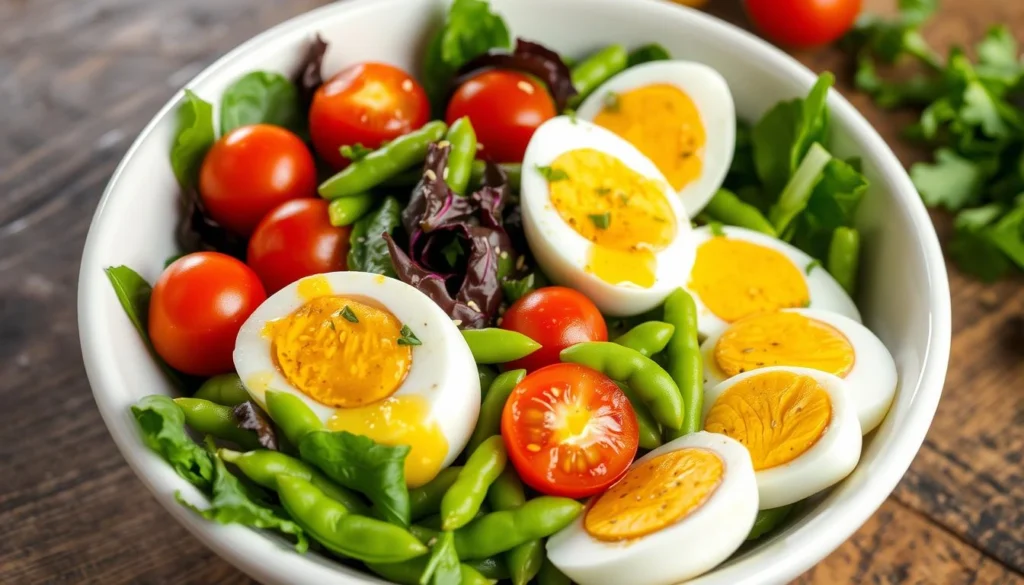 edamame egg recipes salad