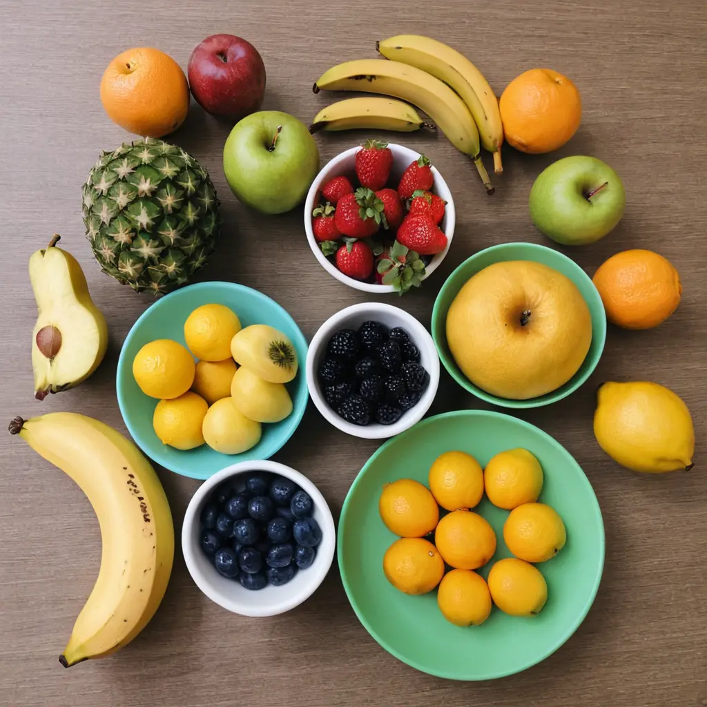 examples of fruits for lunch