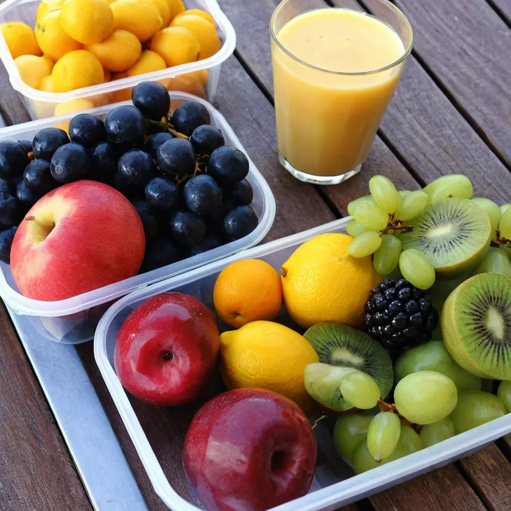 examples of fruits for lunch