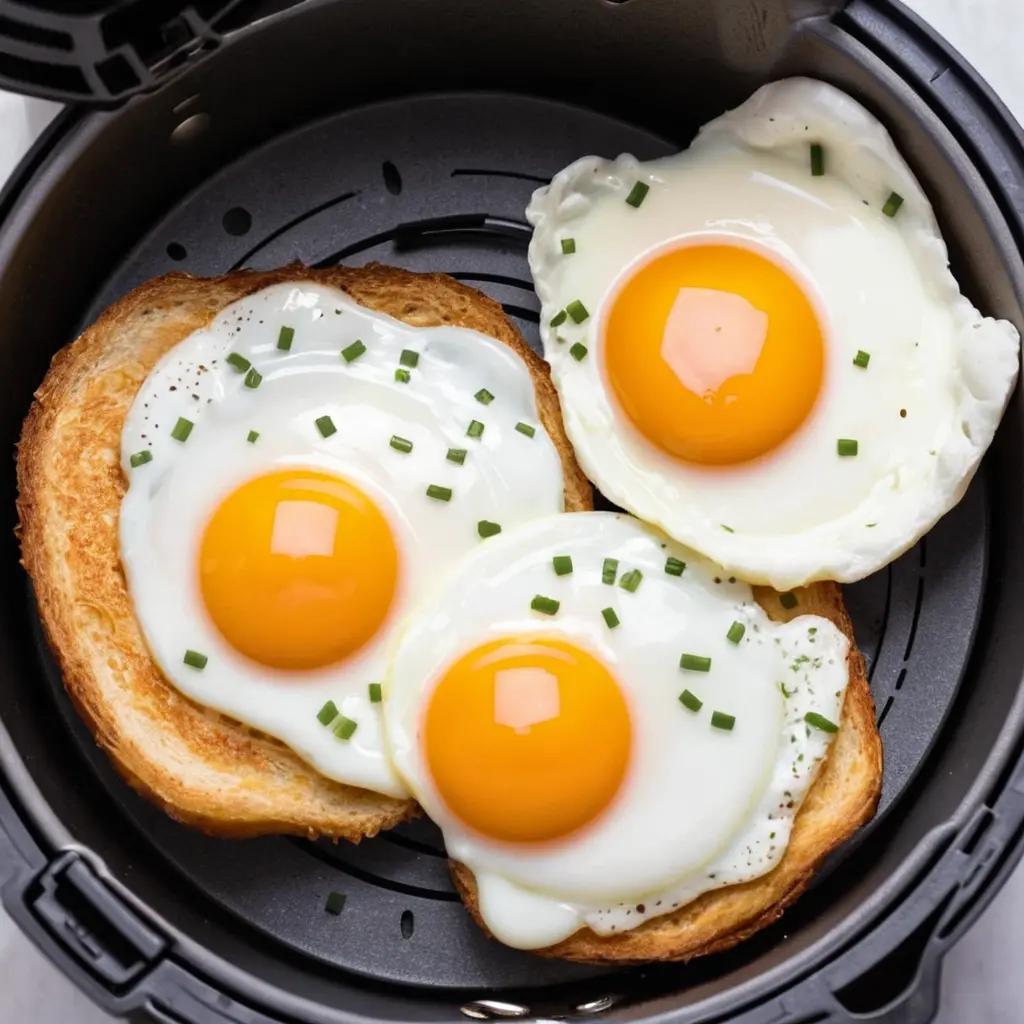 how long to poach an egg in air fryer