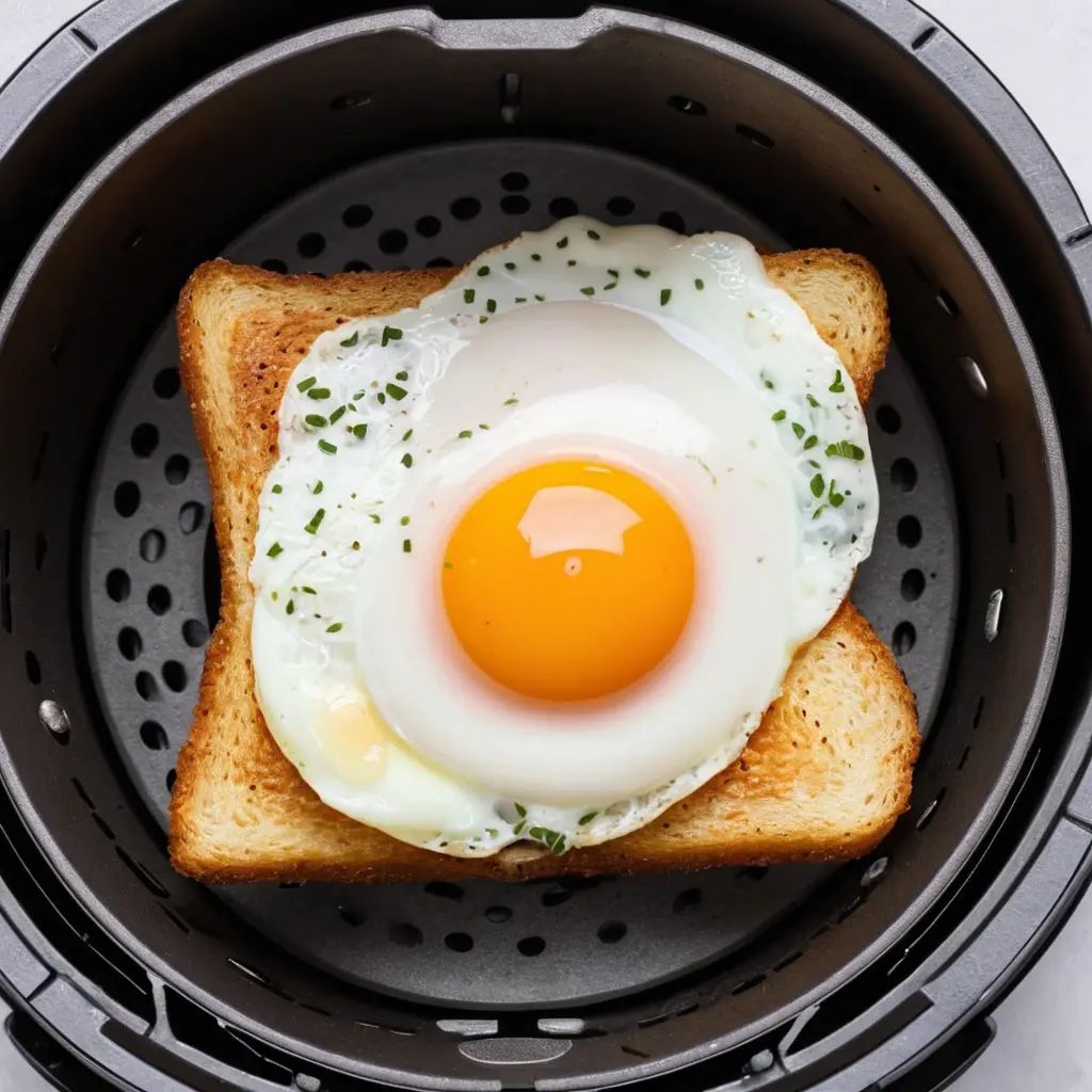 how long to poach an egg in air fryer