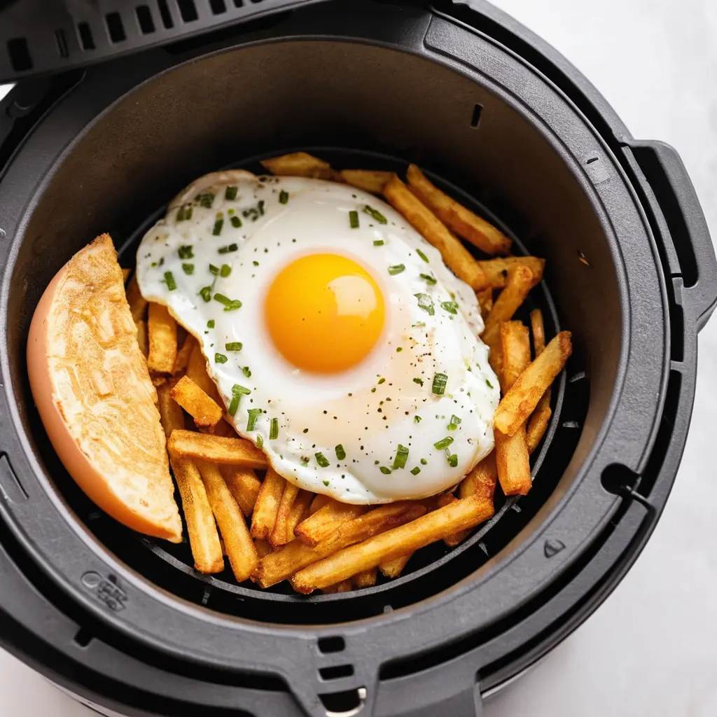 how long to poach an egg in air fryer


