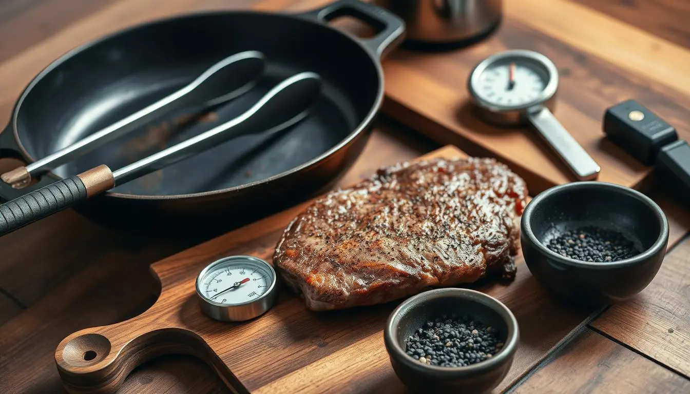 how to cook denver steak in a pan