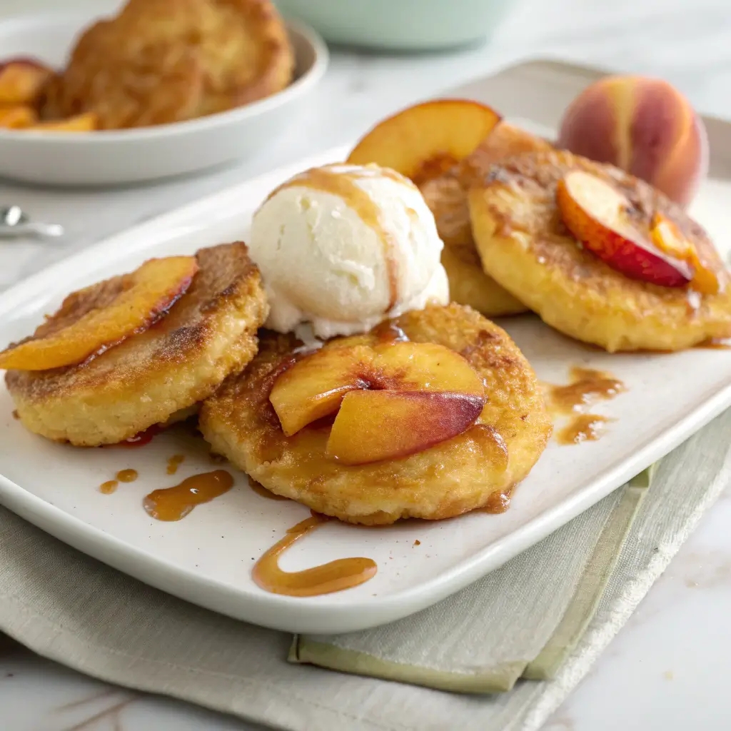 Juicy, Crispy, & Irresistible: Fresh Peach Fritters That’ll Steal the Show 2 Fresh Peach Fritters