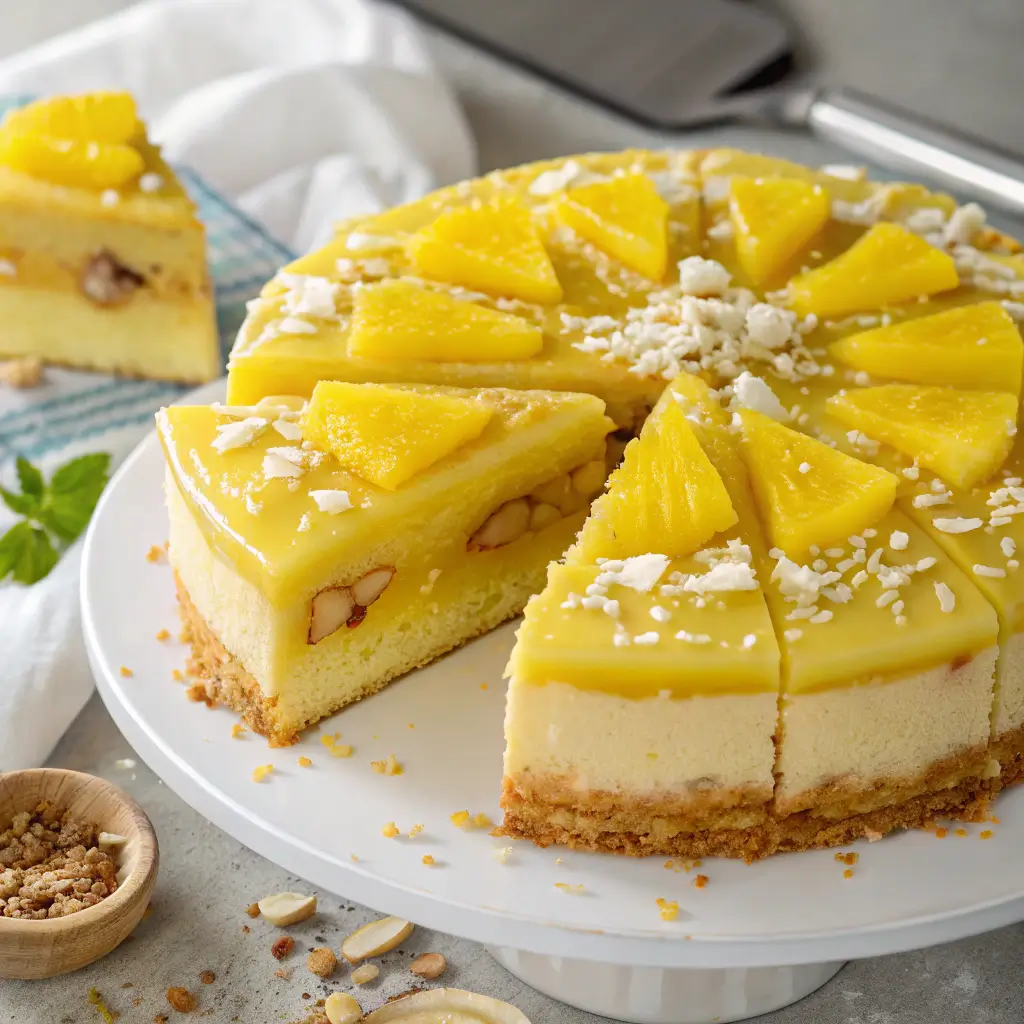Juicy Pineapple Heaven Cake: The Tropical Dessert That’ll Steal the Show 2 Juicy Pineapple Heaven Cake