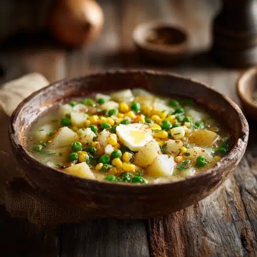 Easy Amish Snow Day Soup: Comfort in a Bowl 3 Cozy Amish Snow Day Soup SERVING