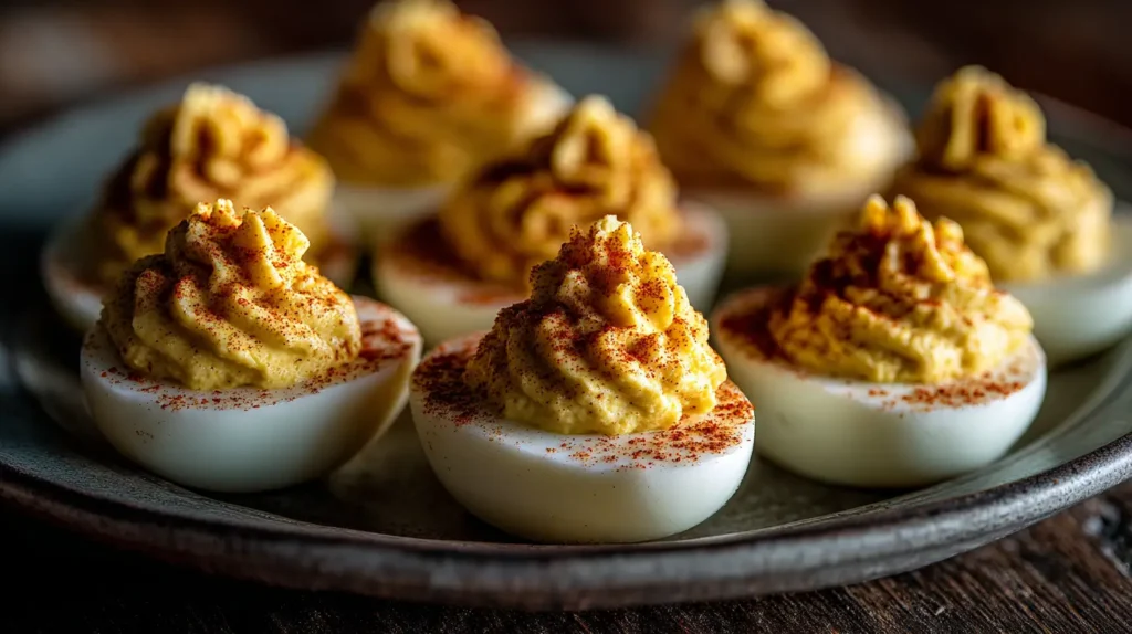 Air Fryer Deviled Eggs recipe