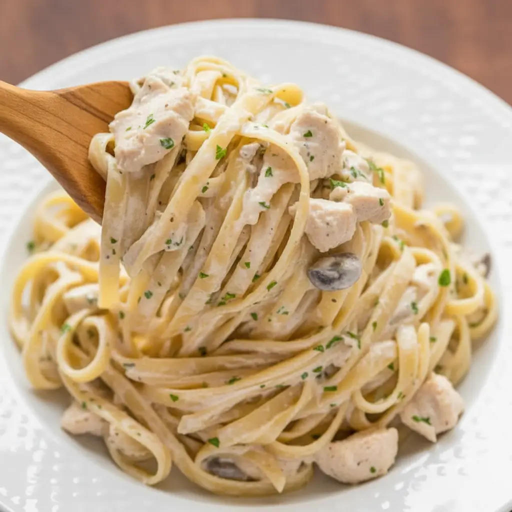 Chicken Fettuccine Alfredo recipe