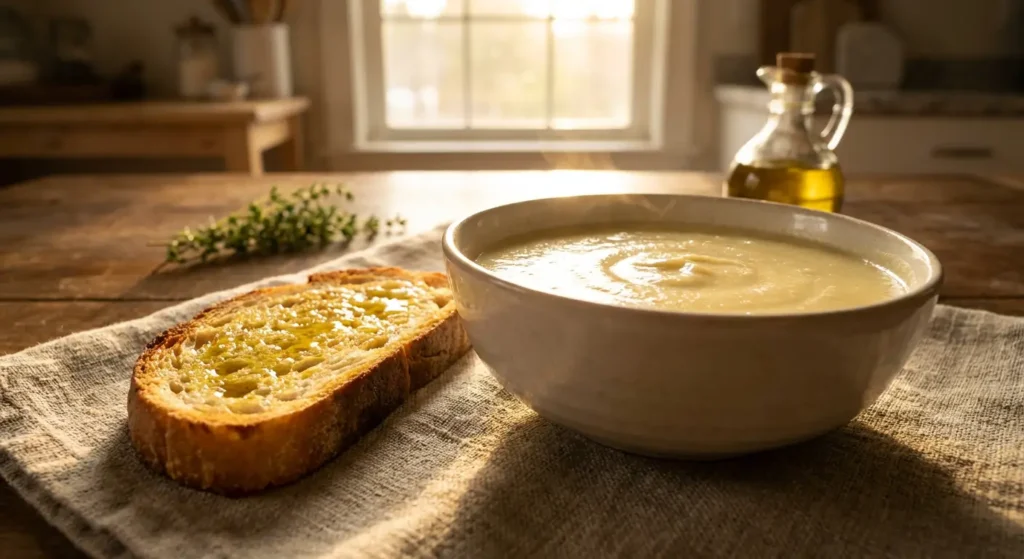 EASY White Bean Fennel Soup