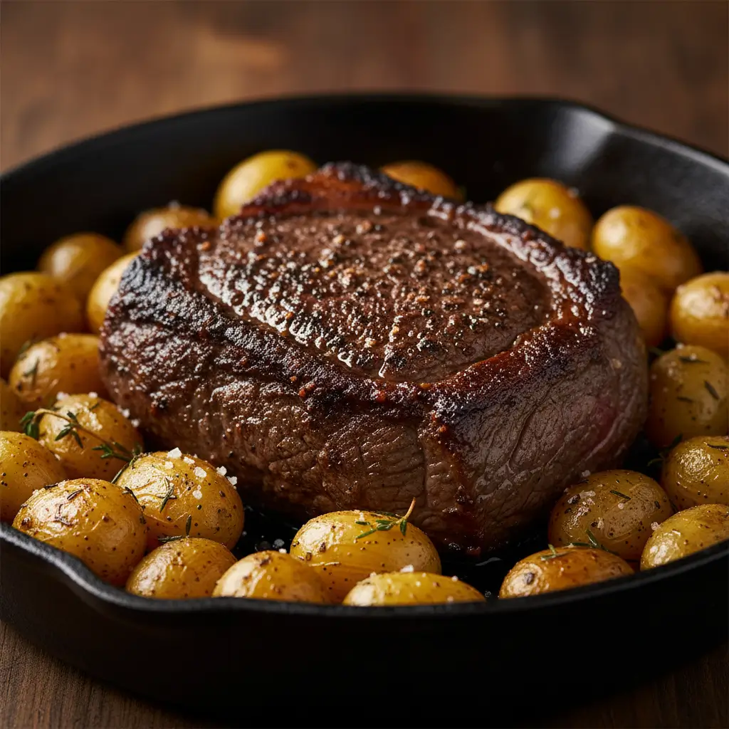 Garlic Butter Steak and Potatoes Skillet: A Family Favorite 5 Garlic Butter Steak and Potatoes Skillet