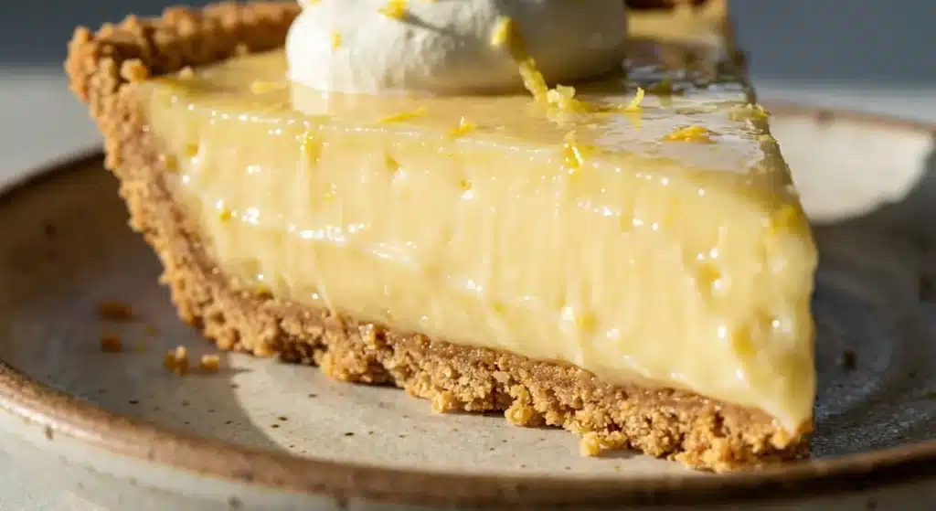 Simple Lemon Pie with Condensed Milk: The Best Dessert! 6 Lemon Pie with Condensed Milk recipe