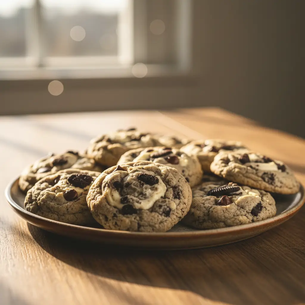 Oreo Cheesecake Cookies (Quick and Easy) 5 Oreo Cheesecake Cookies recipe