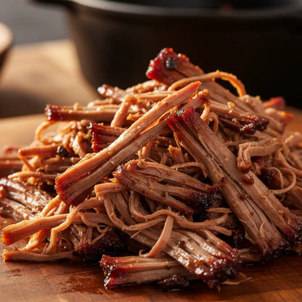 easy Pulled Beef Brisket recipe