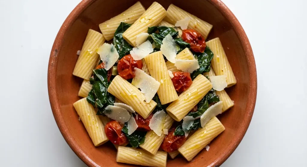Rigatoni Chard Toss SERVING