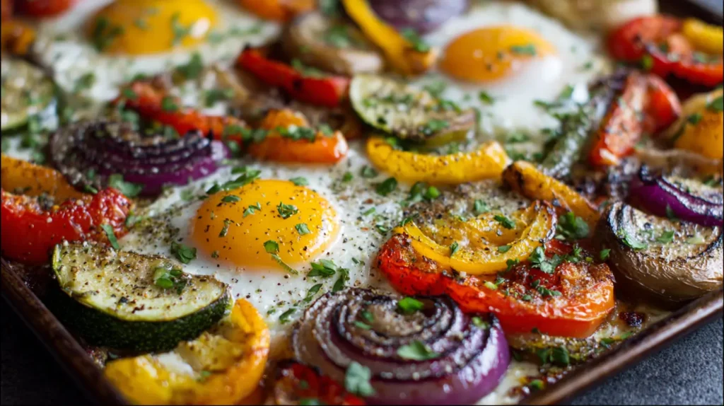 SHEET PAN EGGS recipe