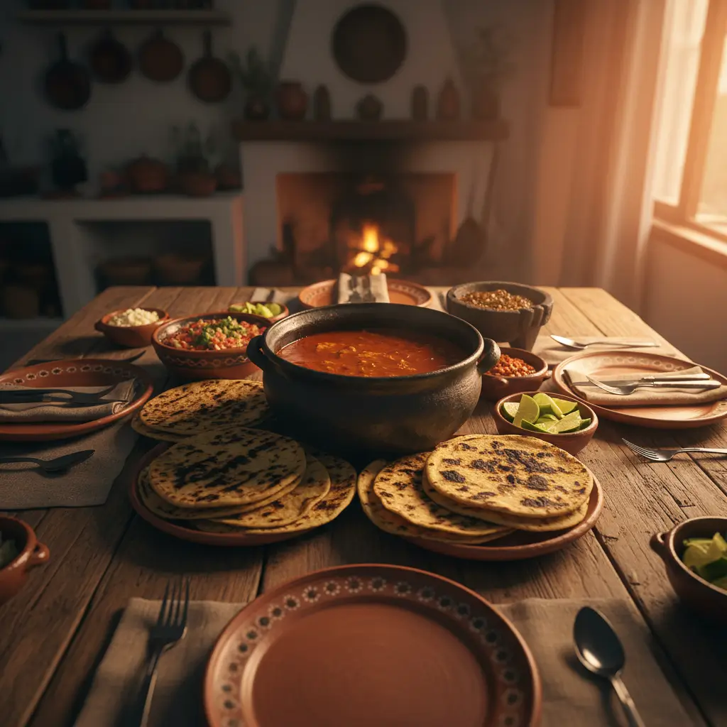 authentic Mexican Chicken and Corn Stew