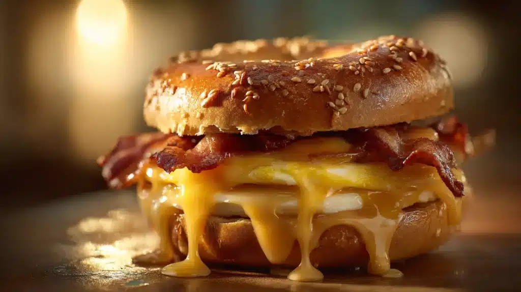 easy Bacon Egg and Cheese Sandwich