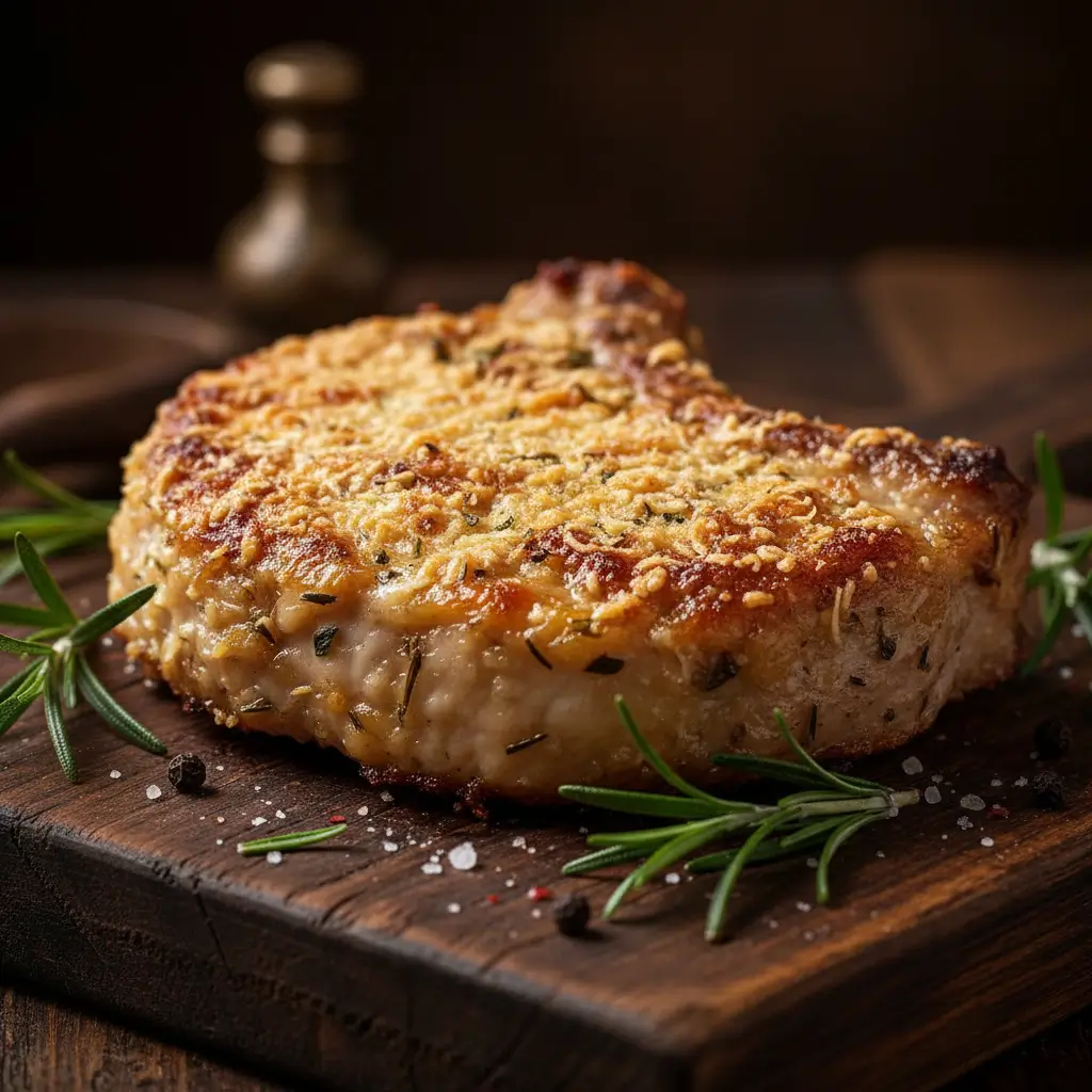 easy Baked Parmesan Pork Chops