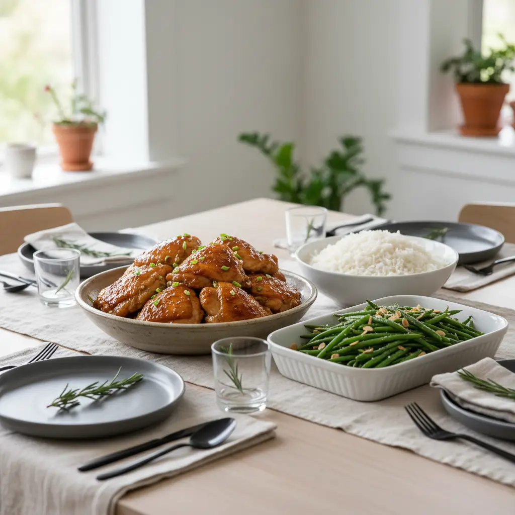 easy Brown Sugar Chicken Thighs