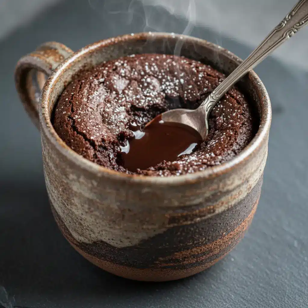 easy Brownie in a Mug
