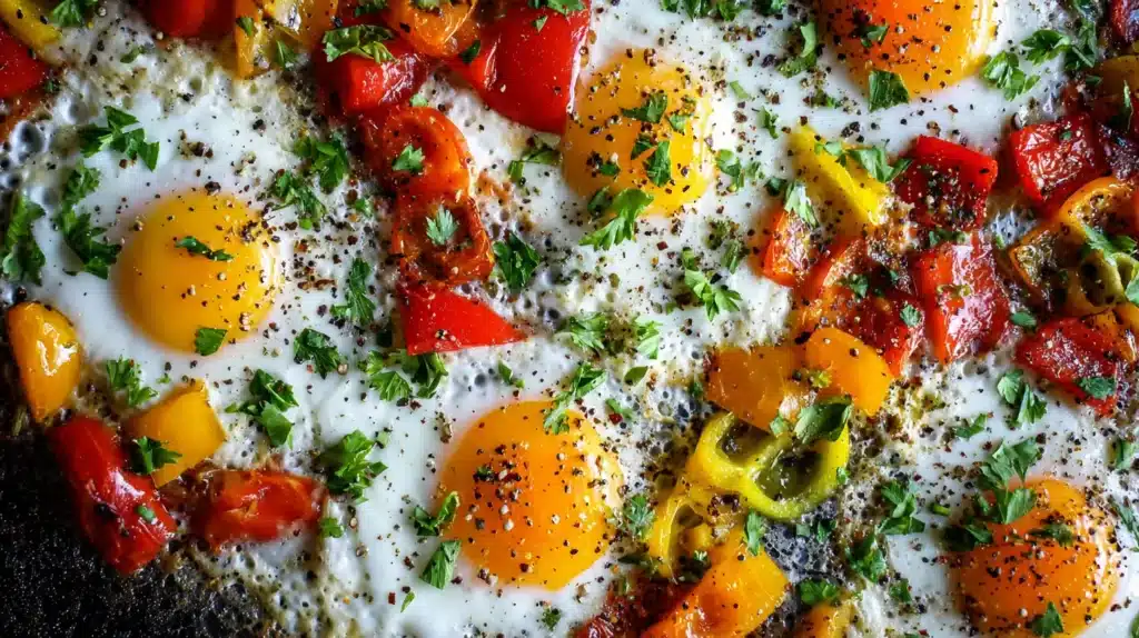 easy SHEET PAN EGGS