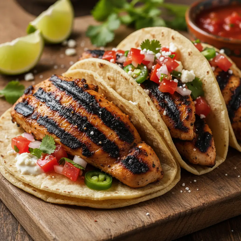 easy chicken street tacos
