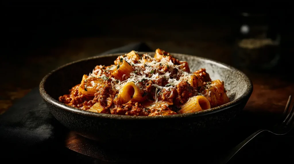 easy ground chicken with pasta