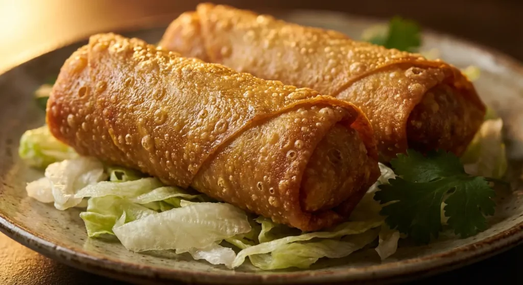 easy pork egg rolls