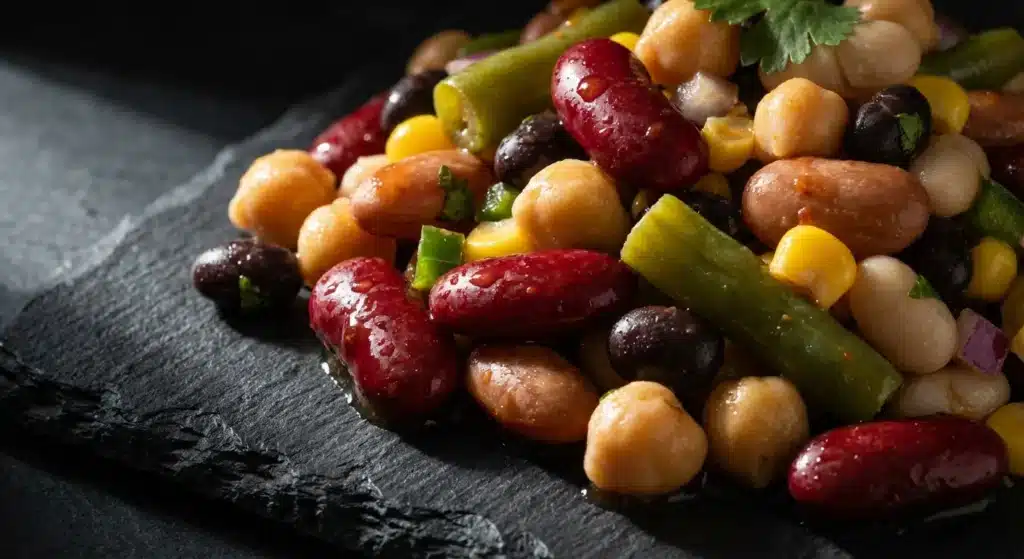 Three-Bean Salad: A Perfect Weeknight Treat 6 easy three-bean salad