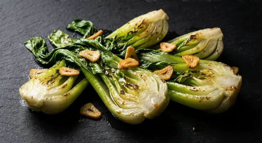 sautéed baby bok choy