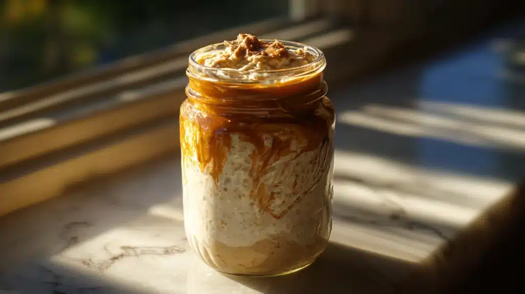 Banana and Biscoff Overnight Oats 6 Biscoff Overnight Oats recipe