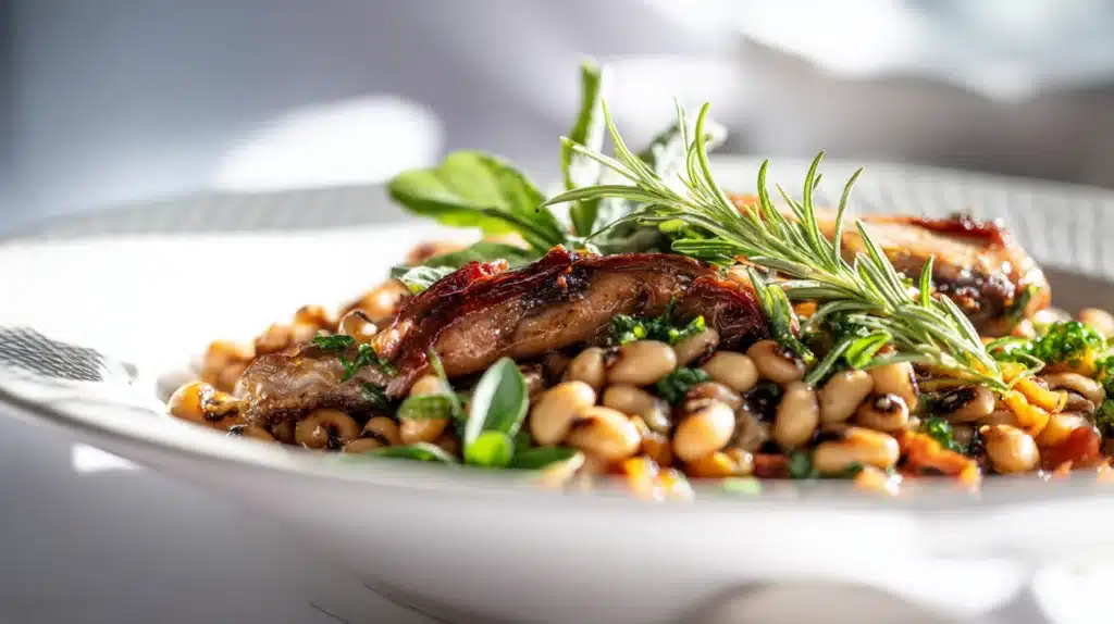Black-Eyed Peas with Smoked Turkey Wings 5 Black-Eyed Peas with Smoked Turkey Wings recipe
