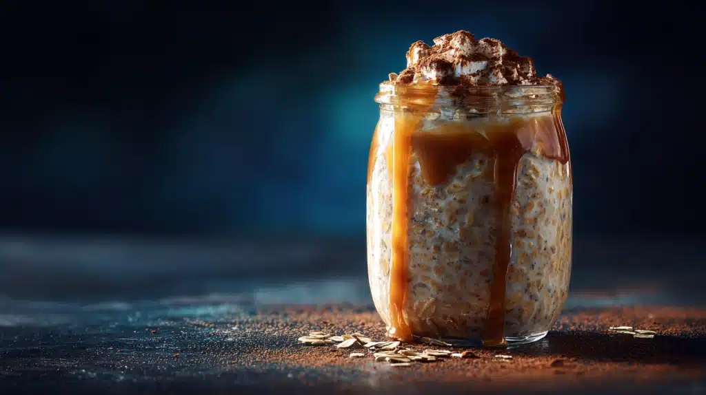 Caramel Macchiato Overnight Oats RECIPE